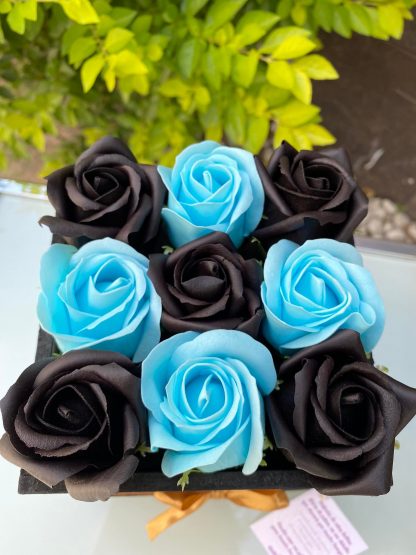 CUADRADO 9 ROSAS DE JABON - Imagen 2