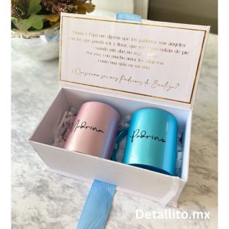 Pedida Madrina/Padrino taza doble