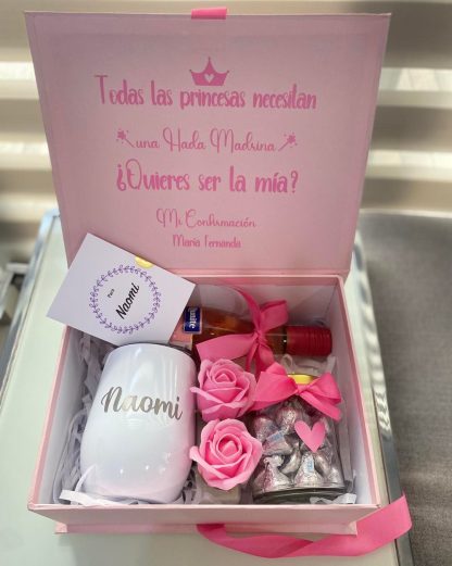 Caja personalizada Madrina/padrino